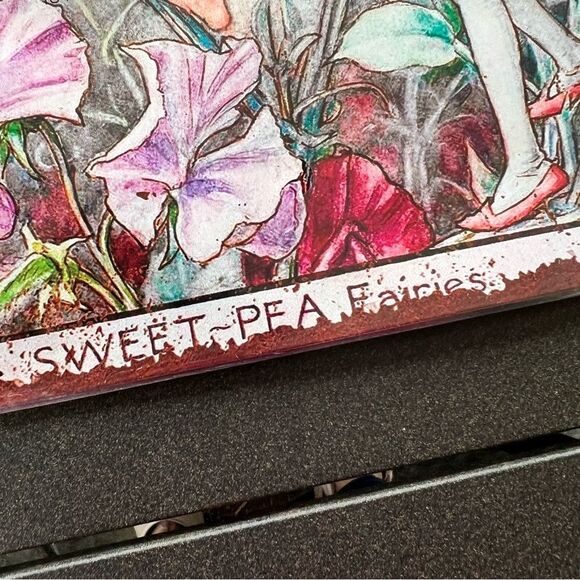 Sweet Pea Fairies Metal Sign 8”X12” - Picture 2 of 4
